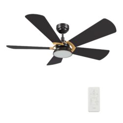 Savili 52'' Smart Ceiling Fan with Remote, Light Kit Included，Works with Google Assistant and Amazon Alexa,Siri Shortcut.