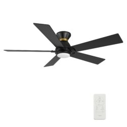 Ascender 52'' Smart Ceiling Fan with Remote, Light Kit Included，Works with Google Assistant and Amazon Alexa,Siri Shortcut.
