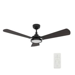 Brisa 56-inch Smart Ceiling Fan with Remote, Light Kit Included, Works with Google Assistant, Amazon Alexa, and Siri Shortcuts.