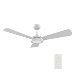 Brisa 56-inch Smart Ceiling Fan with Remote, Light Kit Included, Works with Google Assistant, Amazon Alexa, and Siri Shortcuts.