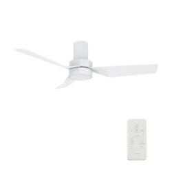 Varden 44" Ceiling Fan with Remote, Light Kit Included.