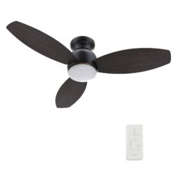 Honiton 48" Ceiling Fan with Remote, Light Kit Included.