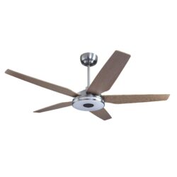 Elira 56-inch Indoor/Outdoor Smart Ceiling Fan, Dimmable LED Light Kit & Remote Control, Works with Google Assistant, Amazon Alexa, and Siri Shortcuts.