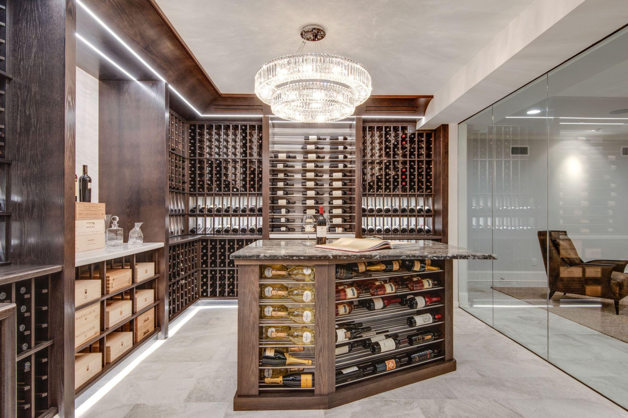 Luxury Lighting for Wine Cellars and Home Bars,