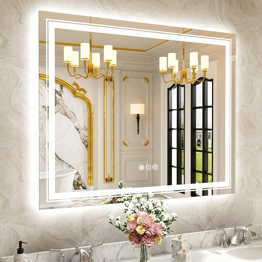 Illuminating Luxury: Backlit Mirrors and LED Panels